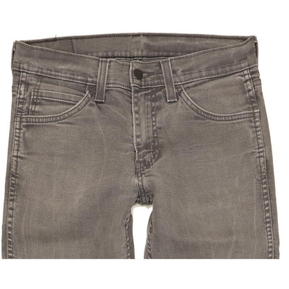 Levi's 511 Men Grey Straight Slim Stretch Jeans W30 L31