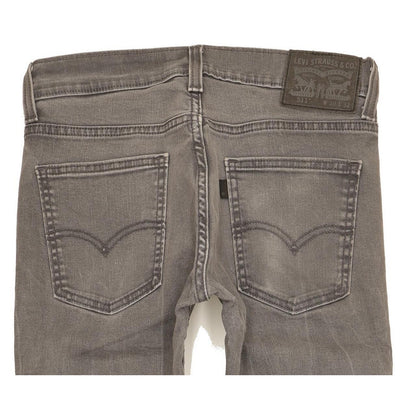 Levi's 511 Men Grey Straight Slim Stretch Jeans W30 L31