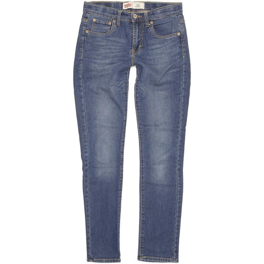 Levi's 510 Kids Blue Skinny Slim Stretch Jeans W26 L29