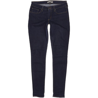 Levi's 711 Women Blue Skinny Slim Stretch Jeans W30 L34