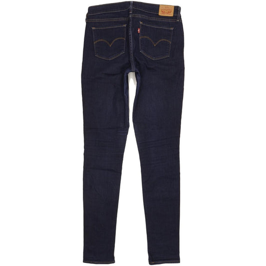 Levi's 711 Women Blue Skinny Slim Stretch Jeans W30 L34