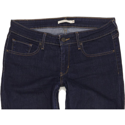 Levi's 711 Women Blue Skinny Slim Stretch Jeans W30 L34