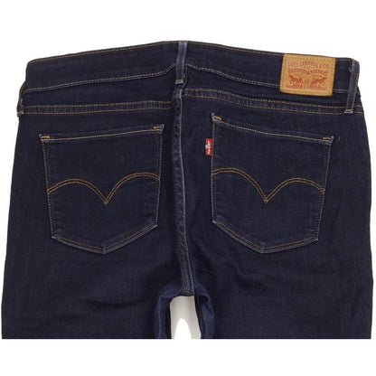 Levi's 711 Women Blue Skinny Slim Stretch Jeans W30 L34