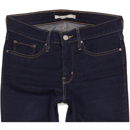 Levi's 3121 Shaping Women Navy Straight Slim Stretch Jeans W28 L34