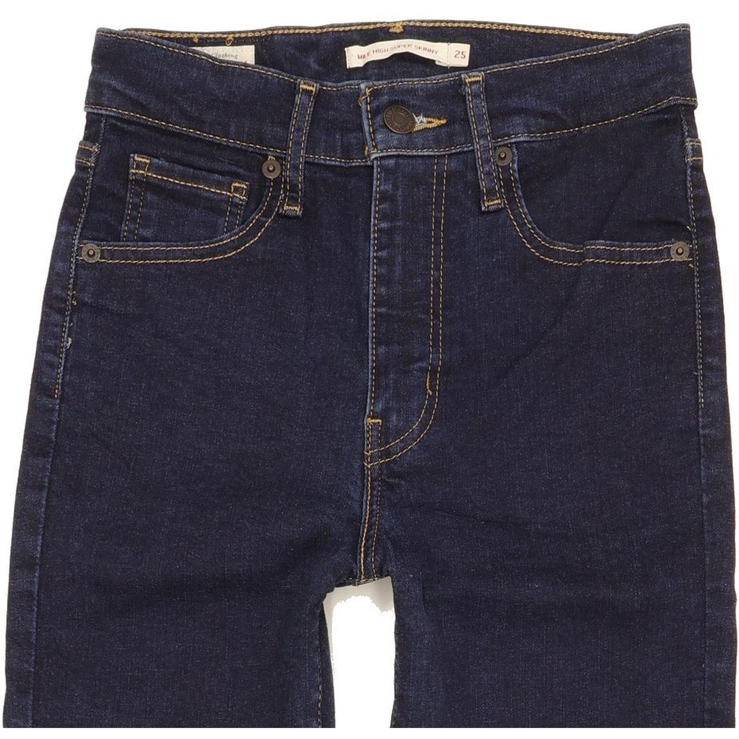 Levi's Mile Women Blue Skinny Slim Stretch Jeans W25 L26