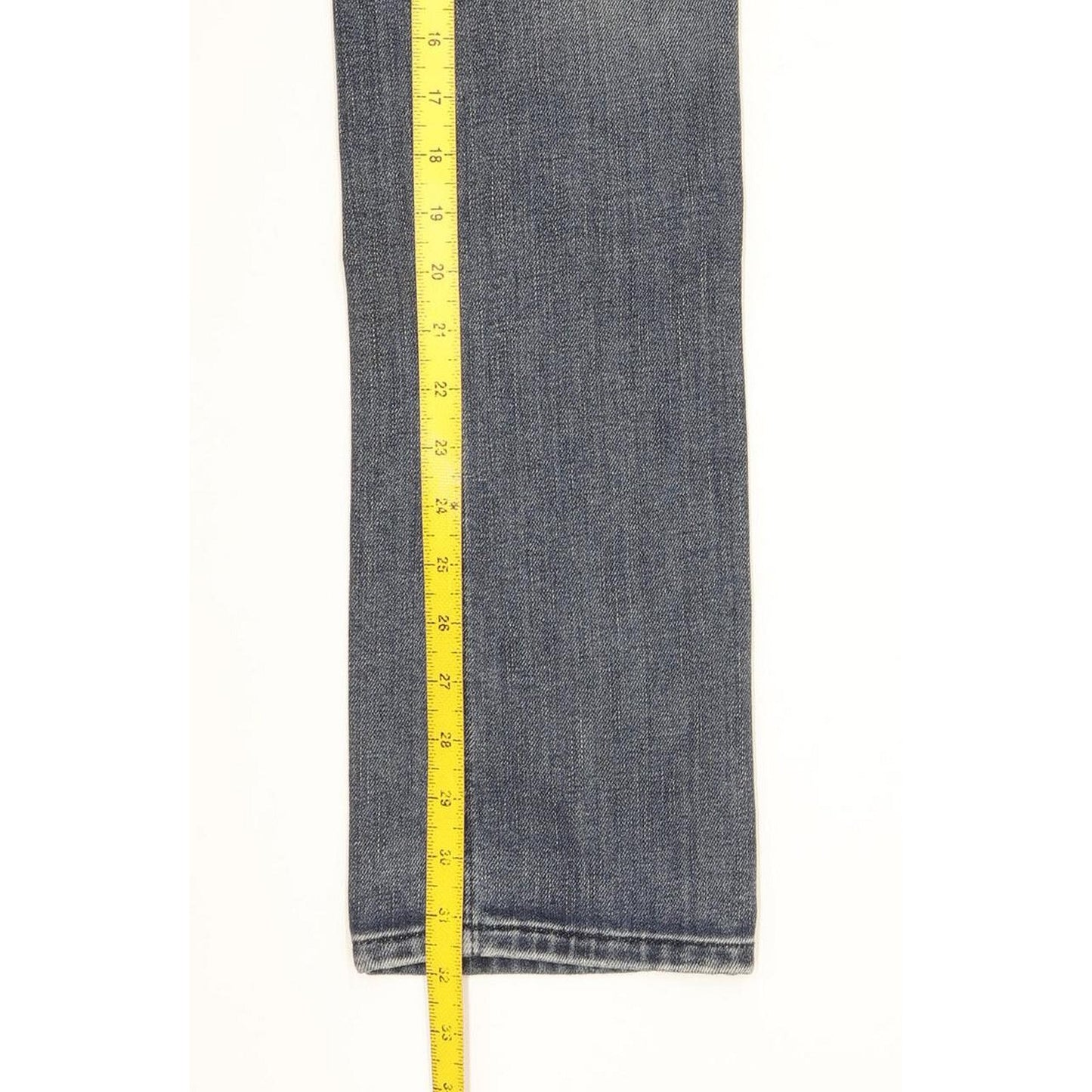 Diesel Liv 0072J Women Blue Straight Slim Stretch Jeans W28 L32