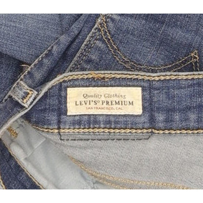 Levi's 710 Super Women Blue Skinny Slim Stretch Jeans W27 L27