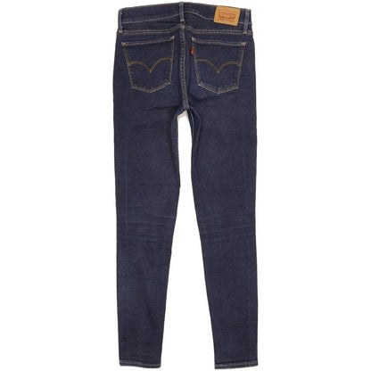 Levi's 710 Super Women Blue Skinny Slim Stretch Jeans W28 L28