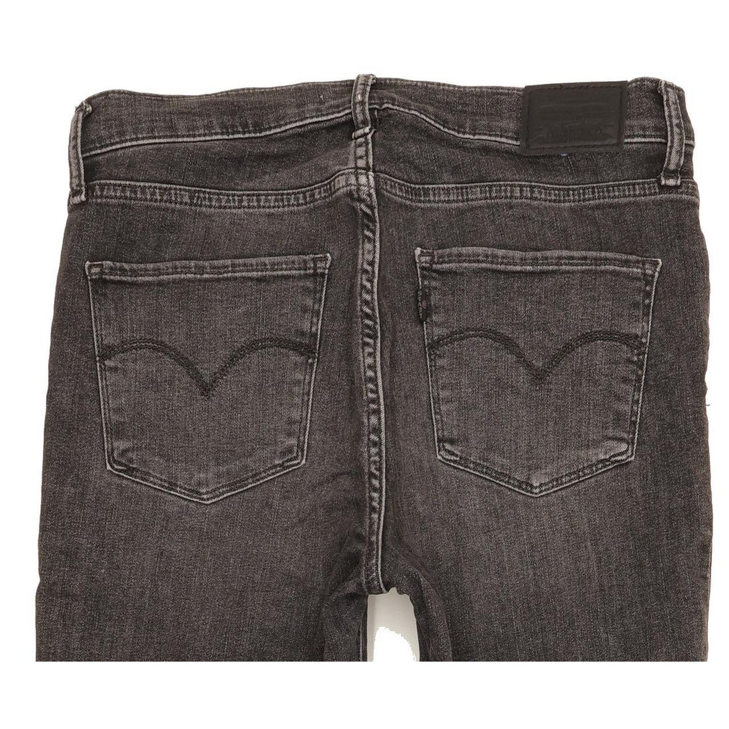 Levi's 724 Women Charcoal Straight Slim Stretch Jeans W30 L31