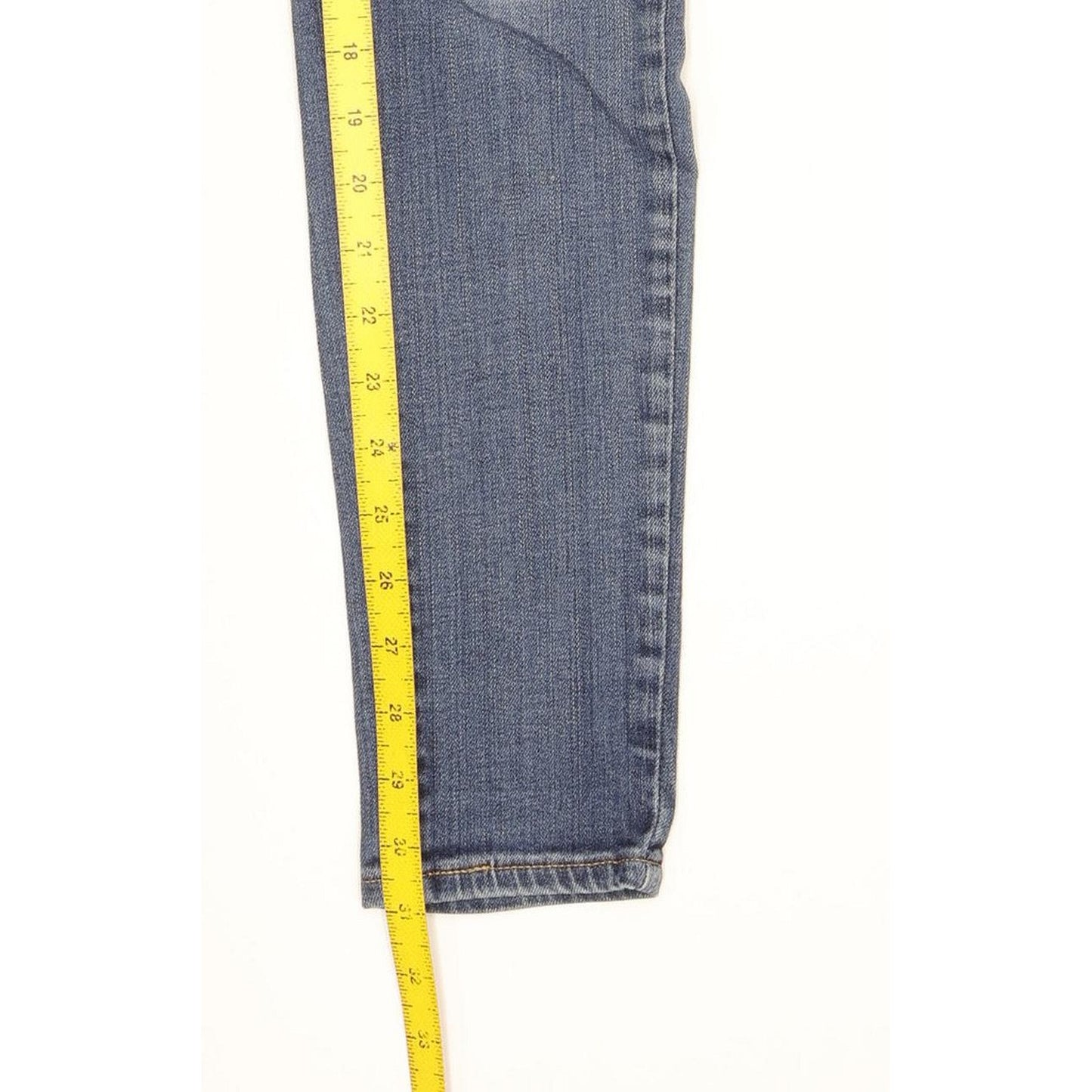 Levi's 710 Super Women Blue Skinny Slim Stretch Jeans W27 L31
