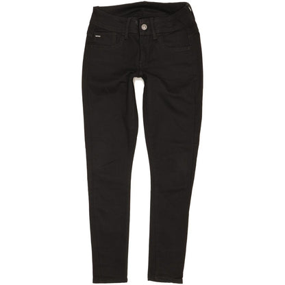 G-Star Women Black Skinny Slim Stretch Jeans W26 L28