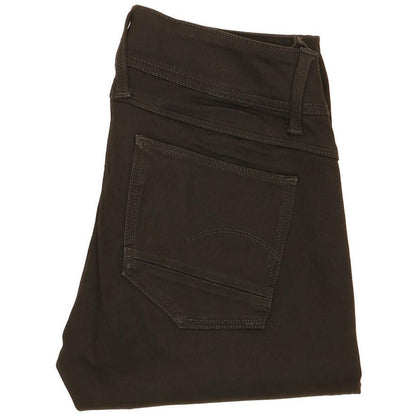 G-Star Women Black Skinny Slim Stretch Jeans W26 L28
