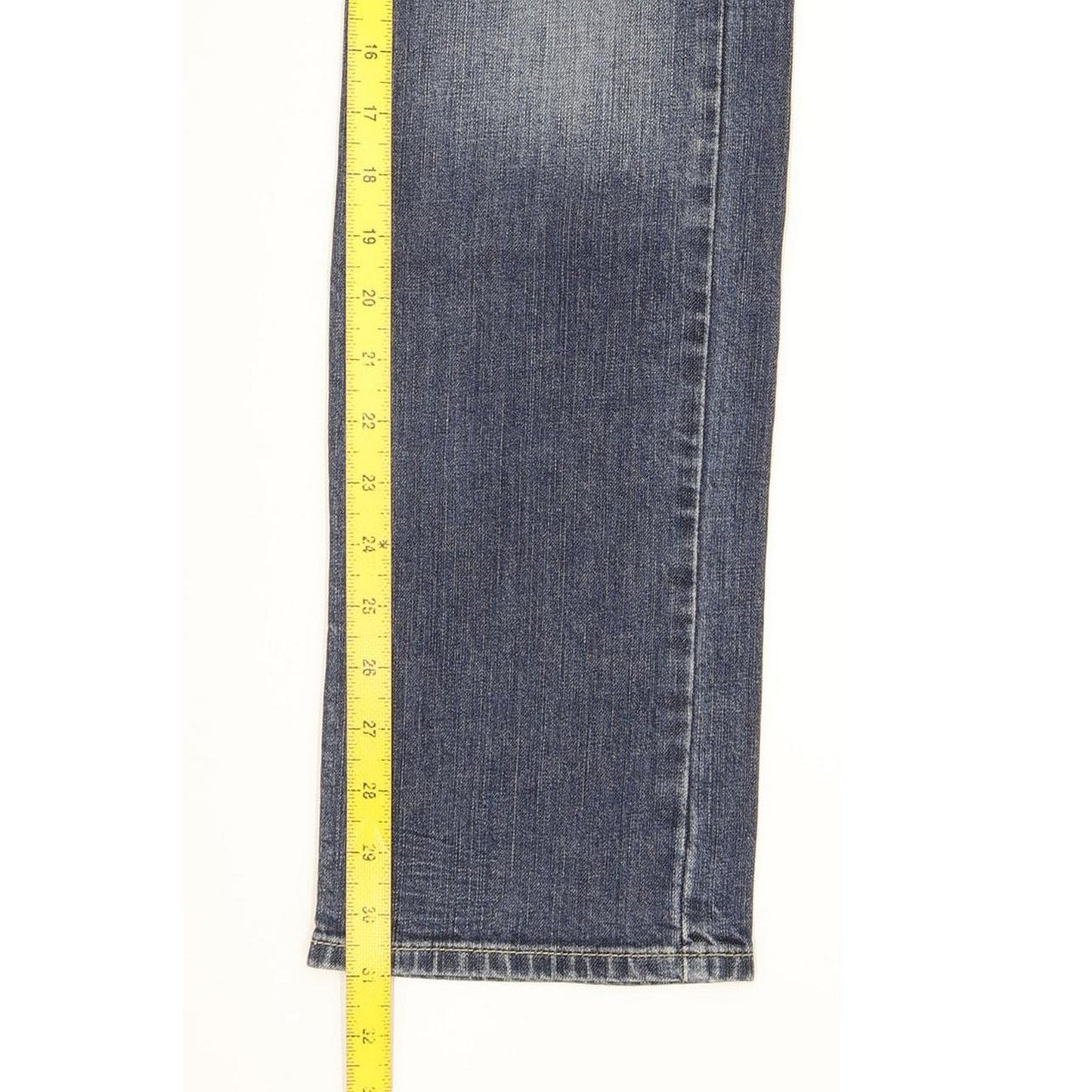 Levi's Demi Curve Women Blue Straight Slim Stretch Jeans W27 L31