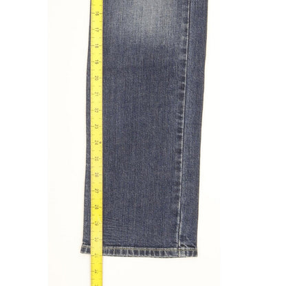 Levi's Demi Curve Women Blue Straight Slim Stretch Jeans W27 L31