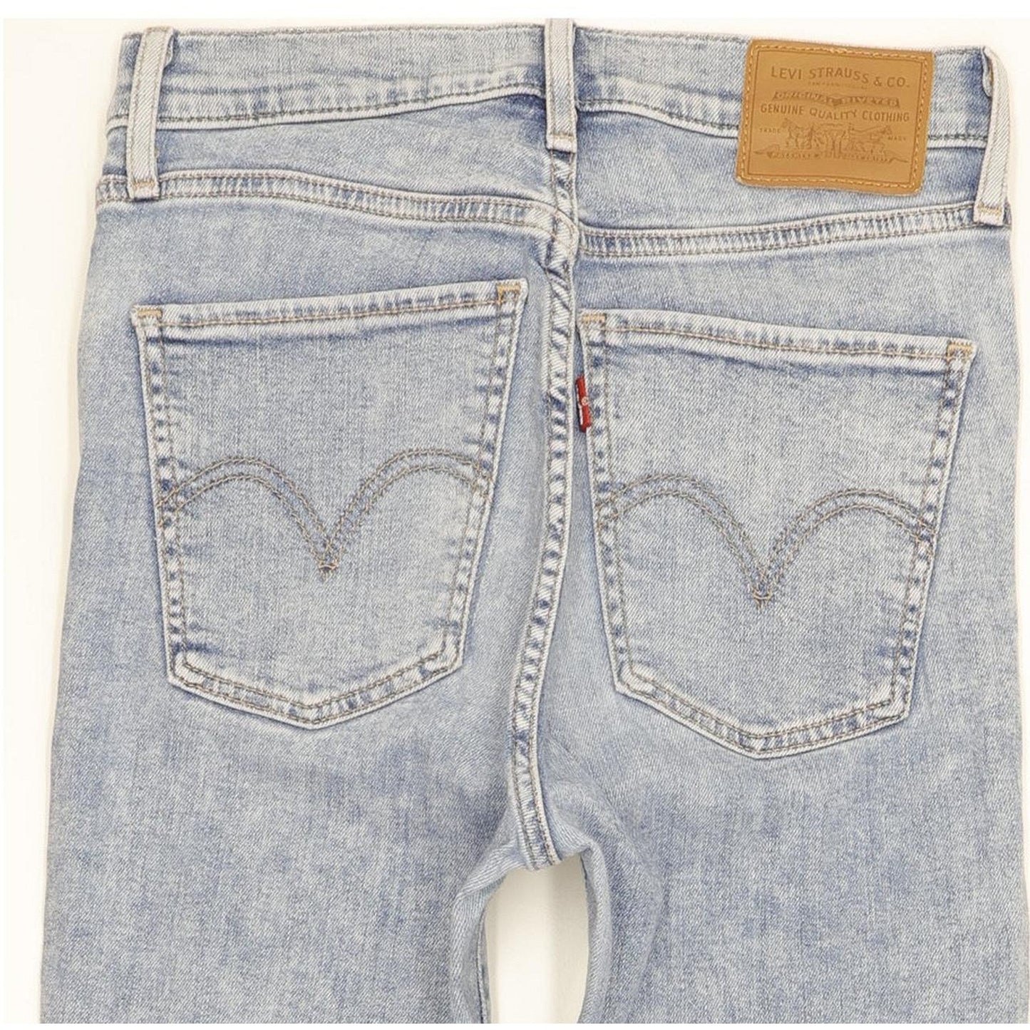 Levi's Mile Women Blue Skinny Slim Stretch Jeans W26 L28