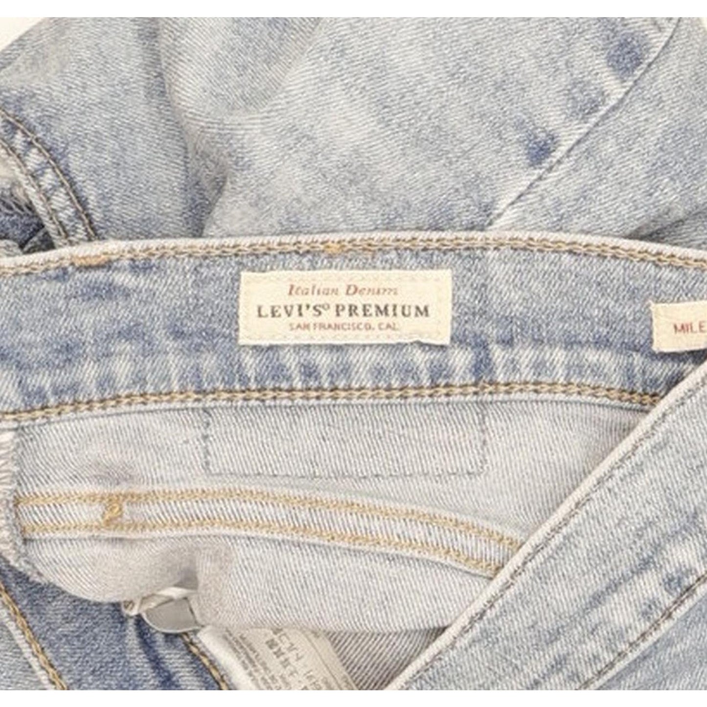 Levi's Mile Women Blue Skinny Slim Stretch Jeans W26 L28
