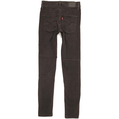 Levi's Slimming Women Charcoal Skinny Slim Stretch Jeans W26 L29