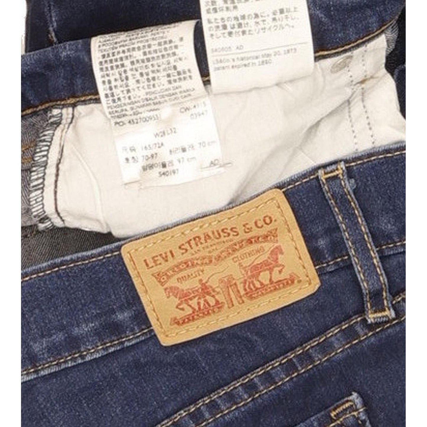 Levi's 712 Women Blue Straight Slim Stretch Jeans W28 L29