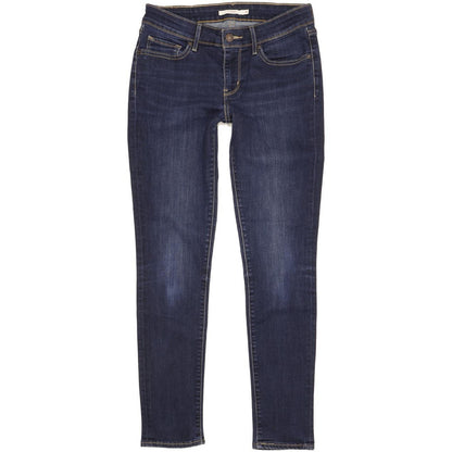 Levi's 711 Women Blue Skinny Slim Stretch Jeans W29 L29