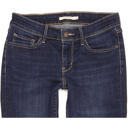 Levi's 711 Women Blue Skinny Slim Stretch Jeans W29 L29