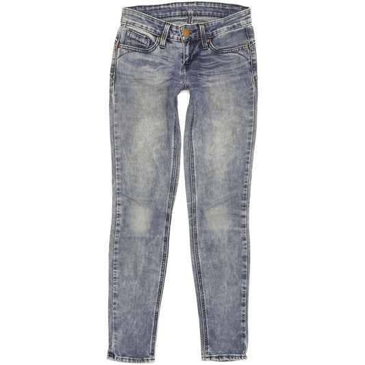 Levi's Demi Curve Women Blue Skinny Slim Stretch Jeans W24 L28