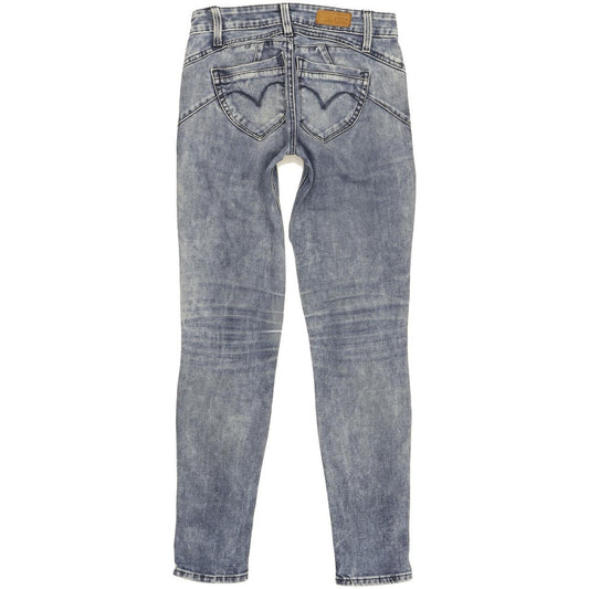 Levi's Demi Curve Women Blue Skinny Slim Stretch Jeans W24 L28