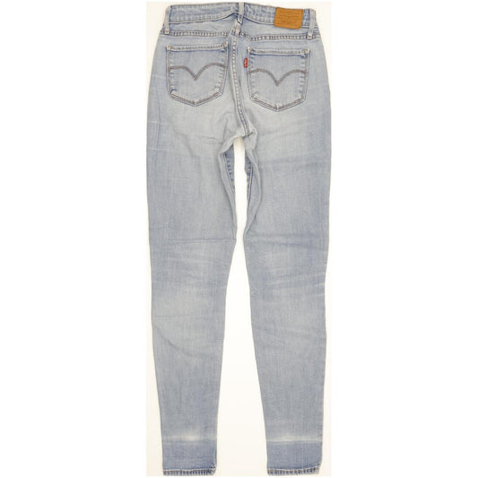 Levi's 711 Women Blue Skinny Slim Stretch Jeans W26 L32