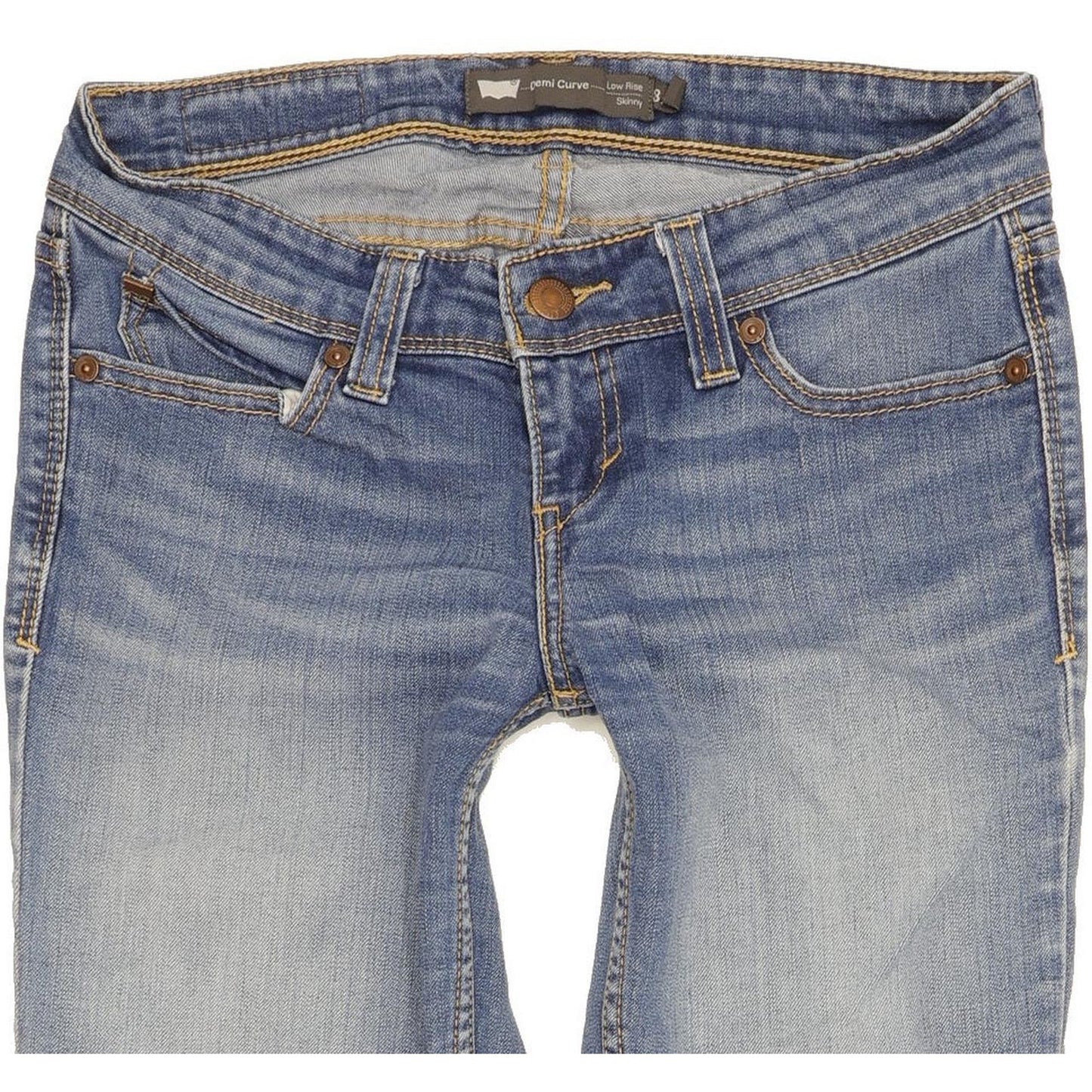 Levi's Demi Curve Women Blue Skinny Slim Jeans W26 L29