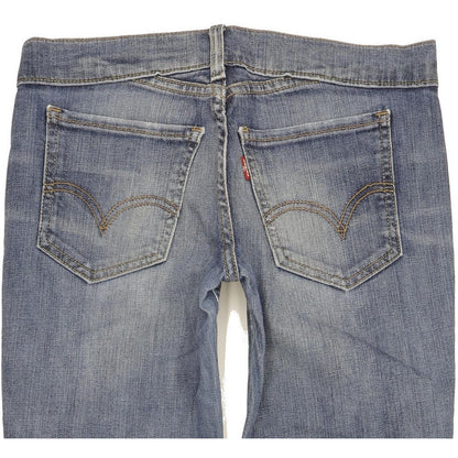 Levi's Women Blue Skinny Slim Stretch Jeans W27 L28