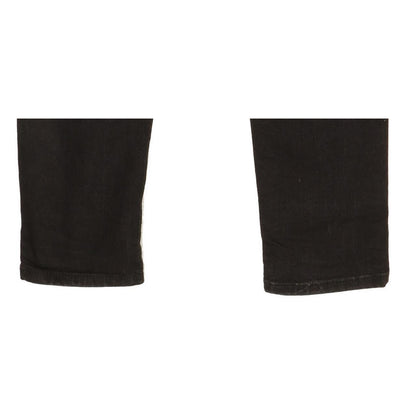 Levi's 710 Super Women Black Skinny Slim Stretch Jeans W30 L29