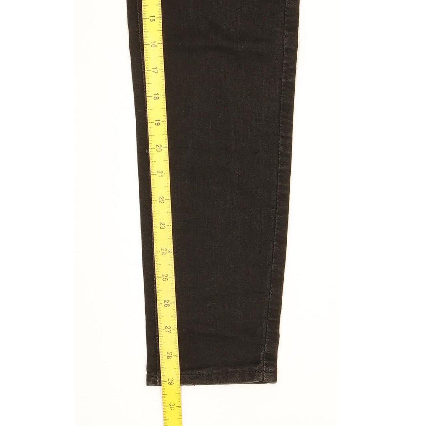 Levi's 710 Super Women Black Skinny Slim Stretch Jeans W30 L29