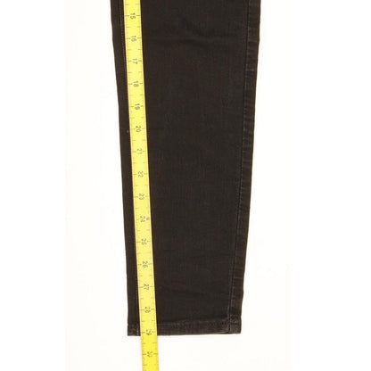 Levi's 710 Super Women Black Skinny Slim Stretch Jeans W30 L29