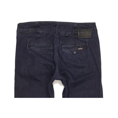 G-Star 3301 Women Navy Straight Slim Chino Stretch Jeans W27 L30