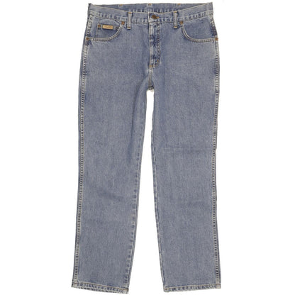 Wrangler Texas Men Blue Straight Regular Jeans W36 L30