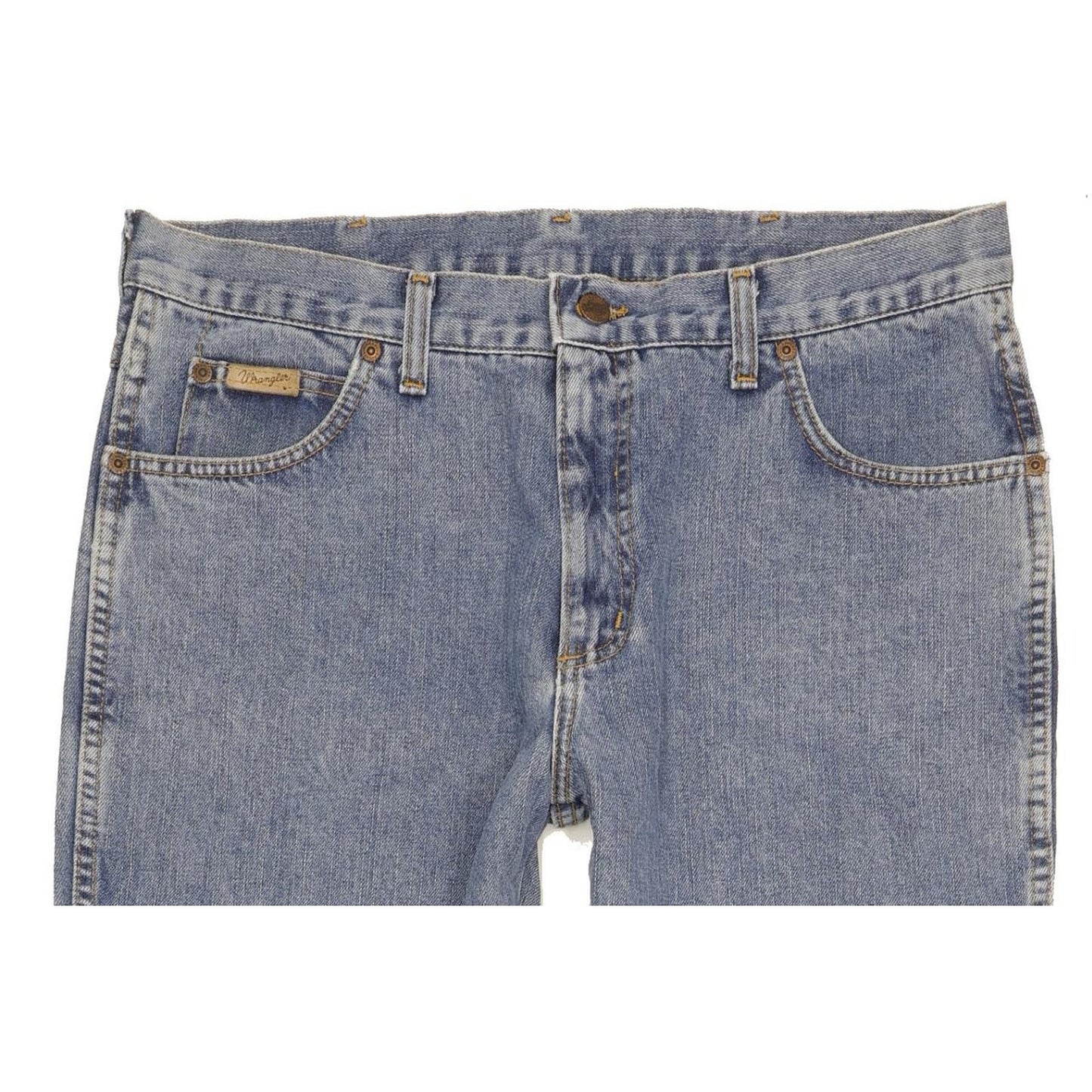 Wrangler Texas Men Blue Straight Regular Jeans W36 L30
