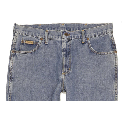 Wrangler Texas Men Blue Straight Regular Jeans W36 L30