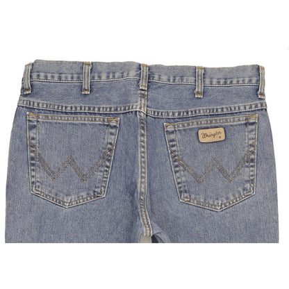 Wrangler Texas Men Blue Straight Regular Jeans W36 L30