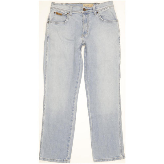 Wrangler Texas Men Blue Straight Regular Stretch Jeans W31 L29