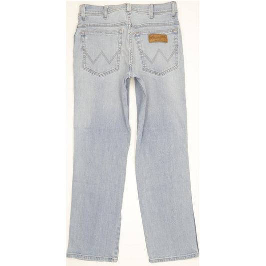 Wrangler Texas Men Blue Straight Regular Stretch Jeans W31 L29