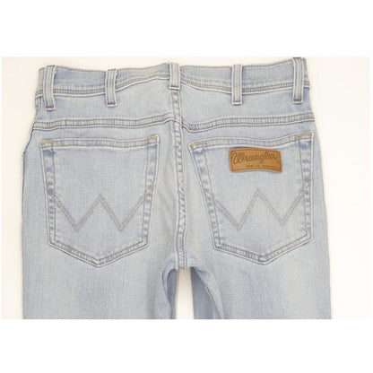 Wrangler Texas Men Blue Straight Regular Stretch Jeans W31 L29