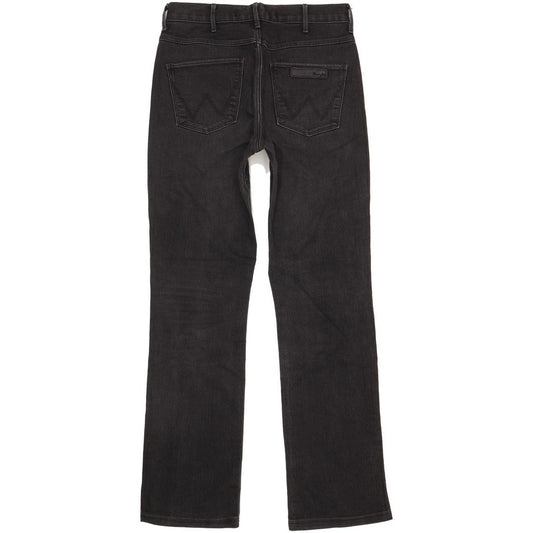Wrangler Tina Women Black Straight Slim Stretch Jeans W30 L32