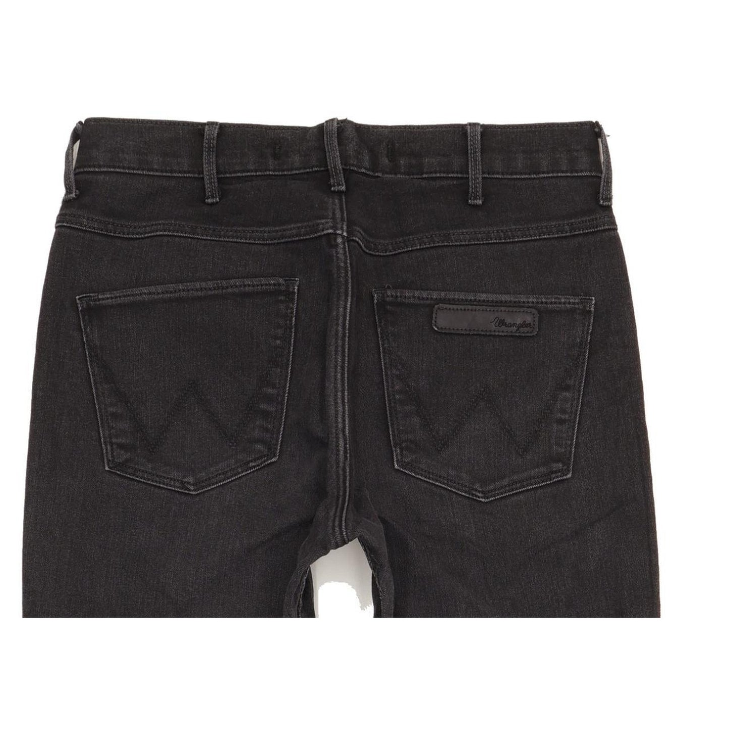 Wrangler Tina Women Black Straight Slim Stretch Jeans W30 L32