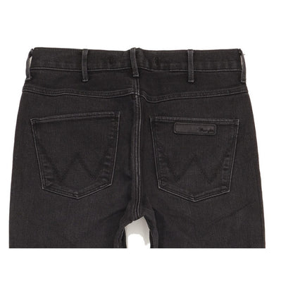 Wrangler Tina Women Black Straight Slim Stretch Jeans W30 L32