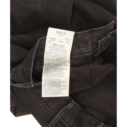 Wrangler Tina Women Black Straight Slim Stretch Jeans W30 L32