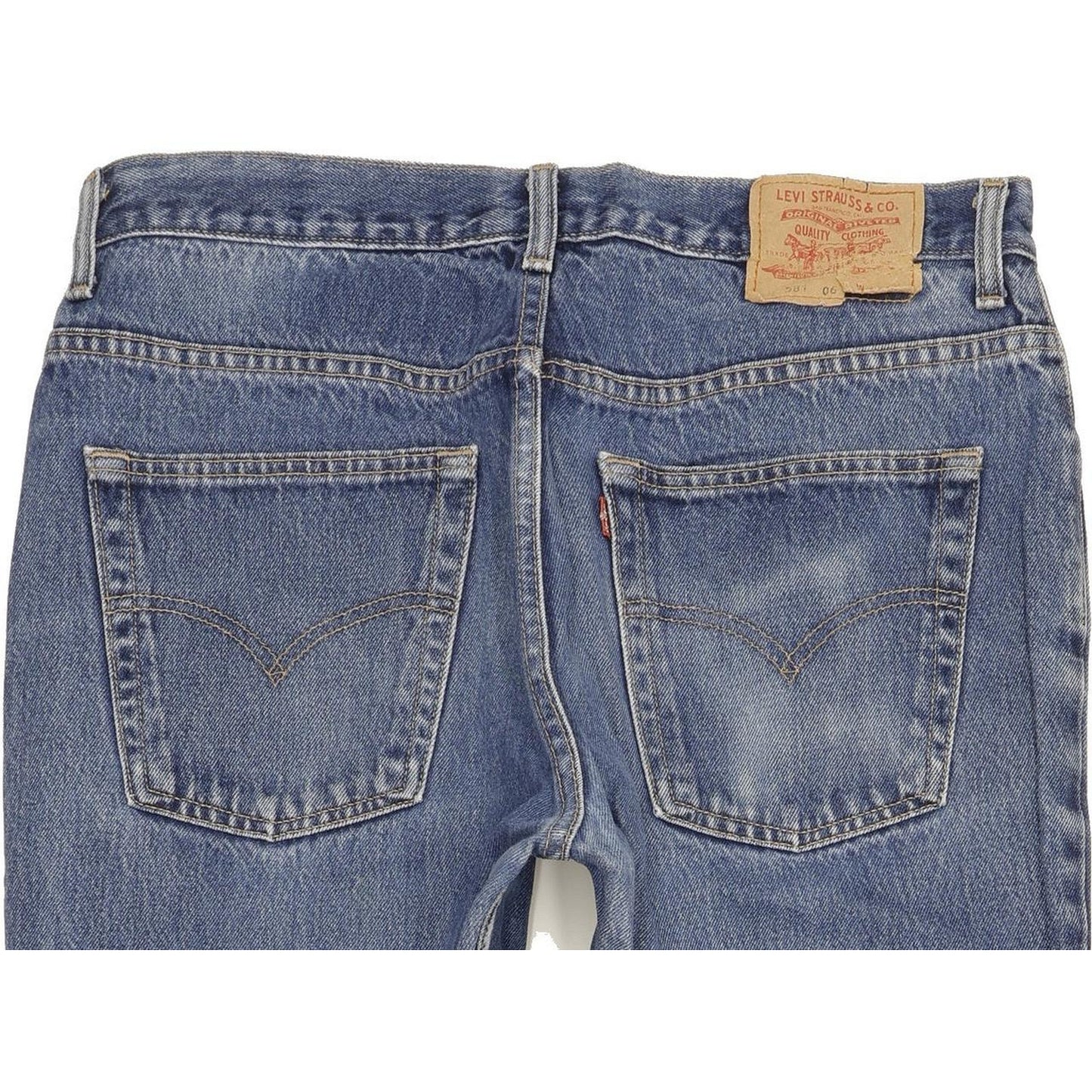 Levi's 581 Men Blue Straight Regular Jeans W34 L33