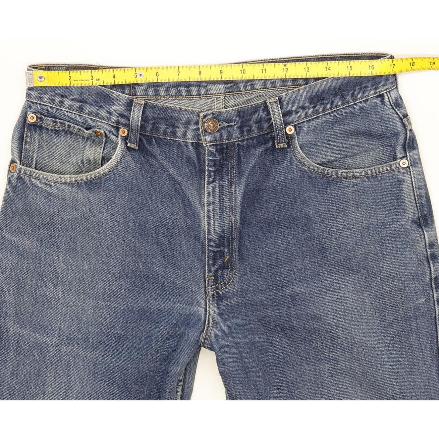 Levi's 581 Men Blue Straight Regular Jeans W34 L33