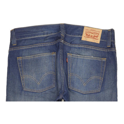 Levi's 506 Men Blue Straight Regular Jeans W37 L29