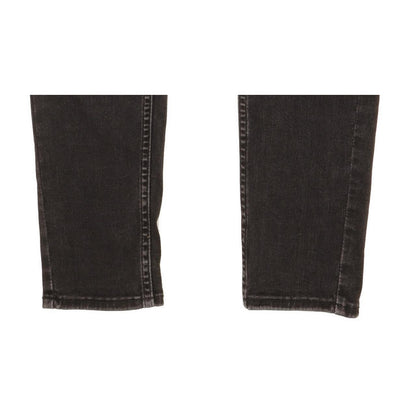 Levi's 710 Super Women Black Skinny Slim Stretch Jeans W29 L31
