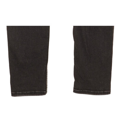 Levi's 710 Super Women Black Skinny Slim Stretch Jeans W29 L31