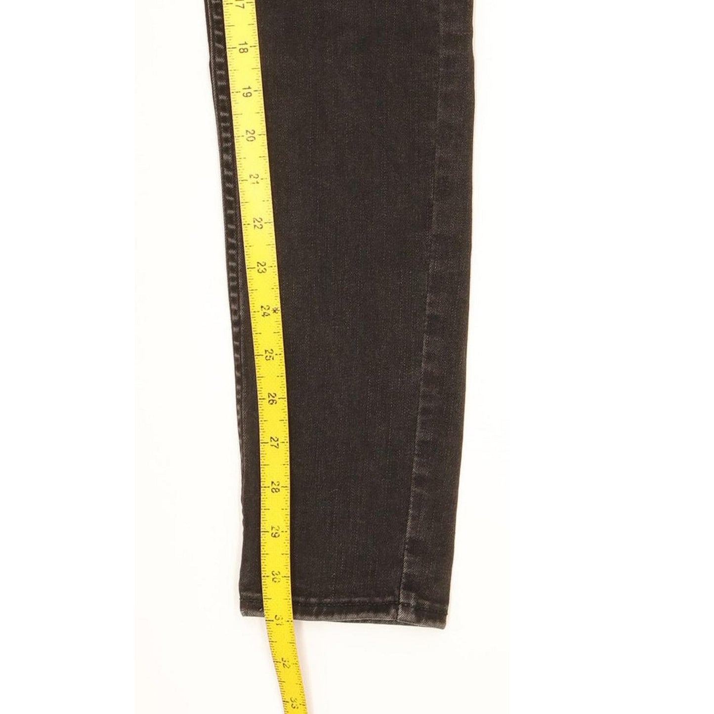 Levi's 710 Super Women Black Skinny Slim Stretch Jeans W29 L31